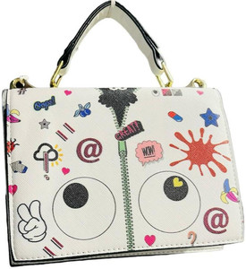Meenakshi Traders White Sling Bag eyetheme21 eyetheme21 - Price in
