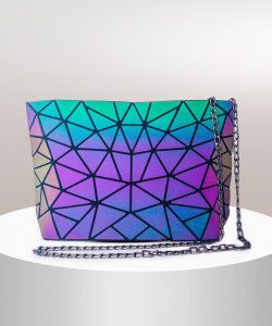 Uneek Multicolor Sling Bag Holographic Sling Bag