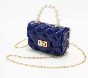DENLLY Blue Sling Bag DEN_EVA SILICON MINI SLING BAG
