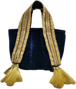 JDDCART Women Blue Hand-held Bag