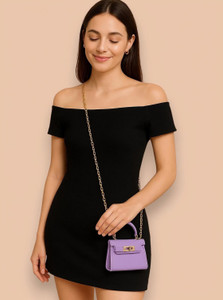 hautehandles Purple Sling Bag TINY_PUR-SL