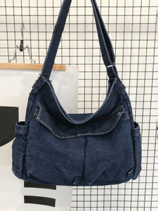 Street Denim Blue Tote Tote001