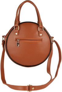 germanshepherd Brown Sling Bag Round
