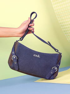 ZOUK Brown Shoulder Bag Lyra Baguette - Bristel