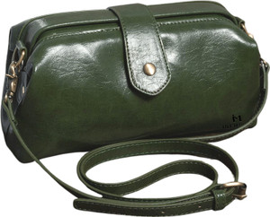 INKMILAN Green Sling Bag Retro Bucket Bag & Handbags for Women Ladies Shoulder Bags for Daily Use