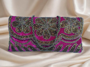 25DEGREE N Pink Sling Bag |Shoulder bag| Envelope Purse |Bridal hand clutch with Sling