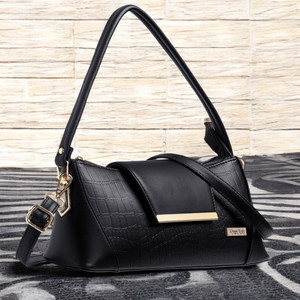 BFTPRIME Women Black Shoulder Bag