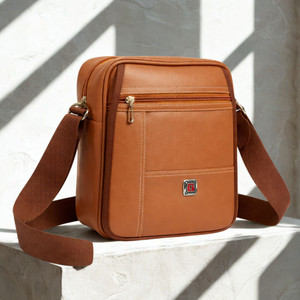 Stylo bags Tan Sling Bag Urban Compact Travel Sling | Compact Travel & Daily Use