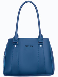 ONE TEN Blue Sling Bag Handbag, shoulder bag, cross body bags