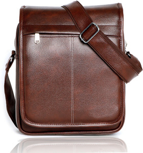 PARAVEL Brown Sling Bag Men Sling Bag-Extra Large