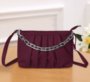MOONSTAR BAGS Maroon Sling Bag Attractive Latest Design Premium Leather sling bags women