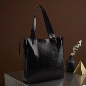 LOOKMUSTER Women Black Tote