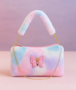 Cult Factory Multicolor Sling Bag Small Sling Bag for Women Cute Butterfly Design Side Purse Sling Bag for Girls