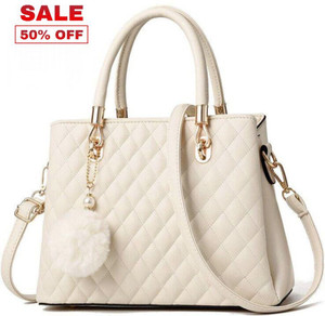 whitelifte White Shoulder Bag NEW LESTEST SHOULDER AND LONG HANDBAG (WHITE)