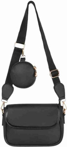 Svemir Multicolor Sling Bag Black Women Sling Bag
