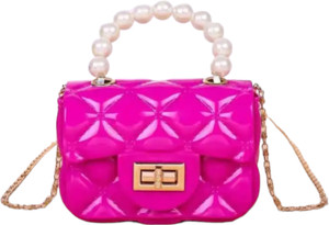 EVA Purple Clutch Candy Jelly Mini Clutch Sling bag Kids