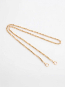 JI ACCESSORIES Gold Shoulder Bag METAL CHAIN STRAP