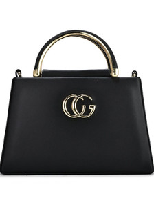 Krasivyy Black Sling Bag Top handle