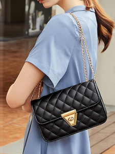 Fargo Black Sling Bag Women's Leatherette () (_FGO-275)