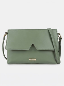 Fastrack Green Sling Bag Solid