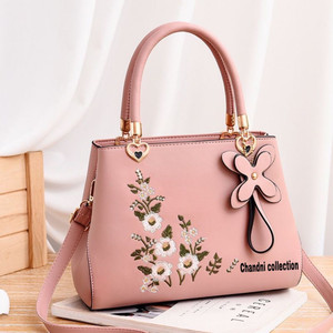 chandni collection Pink Hand-held Bag NEW LESTEST SHOULDER AND LONG HANDBAG (PEACH)