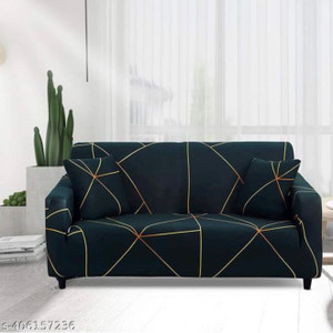 loomex 3 Seater Polyester Sofa Cover Pack of 1 - Image 6
