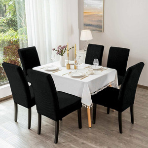 HOTKEI Polycotton Plain 1 Seater Chair Cover