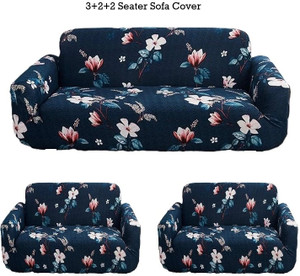 TONY STARK Polycotton Floral 3+2+2 Seater Sofa Cover
