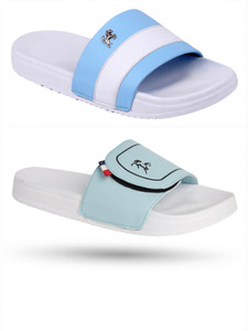 Foot Print Men Slides Multicolor - Image 4