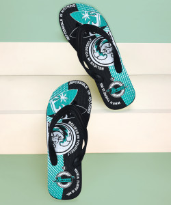 Paragon Men HWK3724G Lightweight & Waterproof Flip Flops| Everyday Hawai Slippers Flip Flops