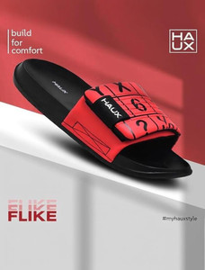 Haux Men Red Flip Flops - Image 6