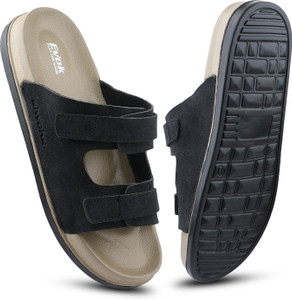 EVOK Men Black Slippers - Image 6