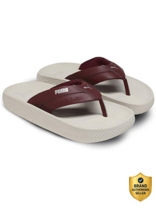 PUMA Men Red Flip Flops - Image 6