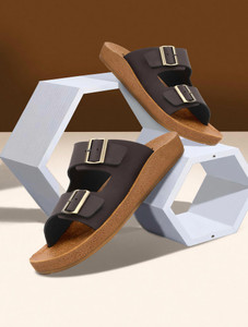 BRUTON Men Slides | Ortho Touch | Flip-Flop | Lightweight | Flexi Comfort|Diabetic Slides