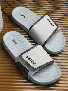 HRX by Hrithik Roshan Men Gray Flip Flops - Image 6