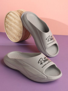 Bootco Men Gray Slides - Image 6