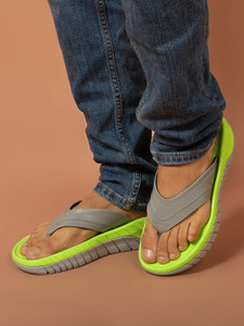 BIG FOX Men Alphabounce-10| Light Weight | Super Comfortable | Shock Absorbent | Slippers