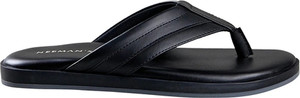 Neemans Men Black Flip Flops - Image 6