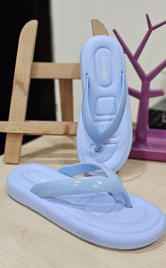 Blue Pop Women Flip Flops
