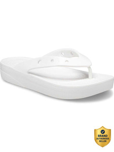 CROCS Women Women's Classic Platform Flip Flops