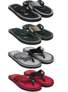 SOSU Men Footup 4 Pair Flip Flops - Image 5