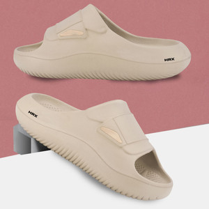 HRX by Hrithik Roshan Men Beige Slides - Image 6