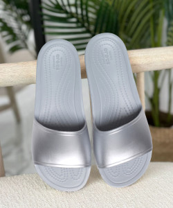 CROCS Women Women's Kadee II Metallic Slides
