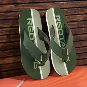 RED TAPE Men Red Flip Flops - Image 6