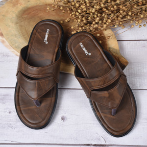 mens double strap slides