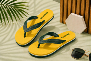 BreeZy Men Yellow Flip Flops - Image 6