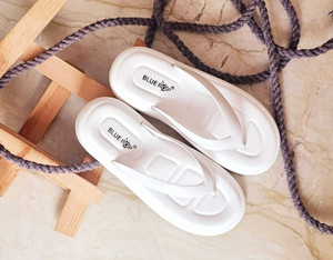 Blue Pop Women Flip Flops