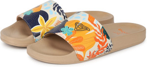 yoho Women Tropica Printed Comfortable Women Slides Stylish & Waterproof | Ladies Slippers Slides