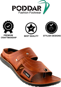 PODDAR Men Trending PU Men Sandals Stylish Comfortable Daily Wear Slippers