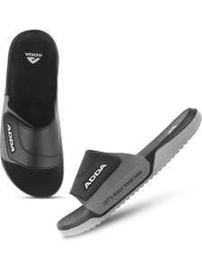 Adda Men Black Slides - Image 6